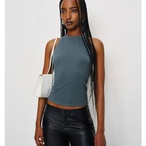 Reformation Lucas Top in Slate XS